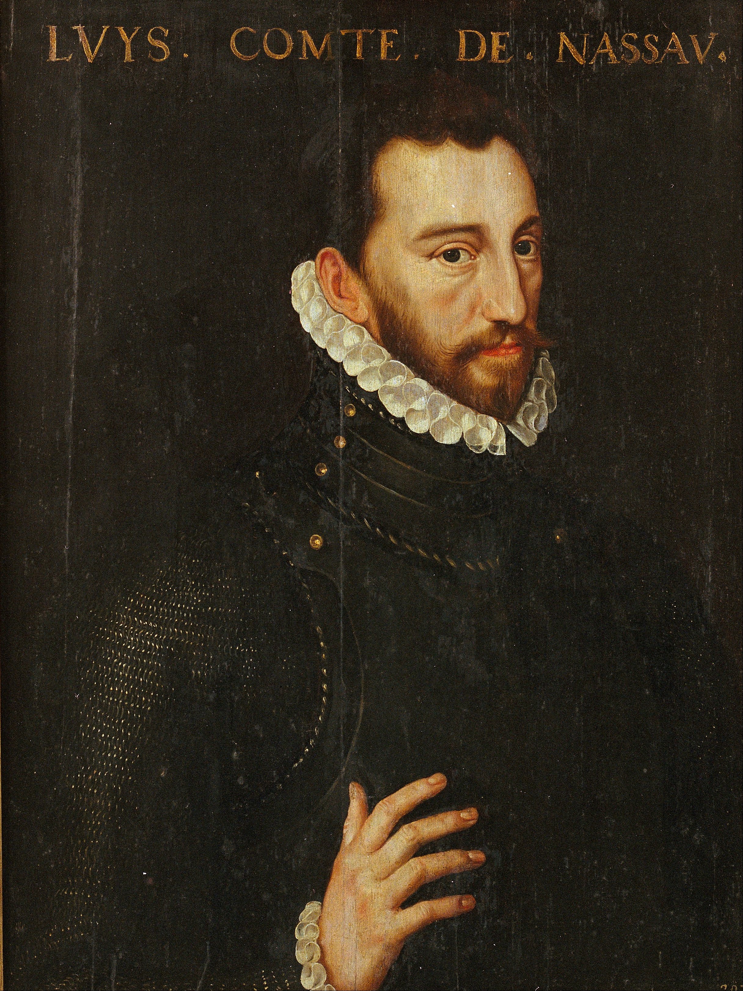 Portret van Lodewijk van Nassau